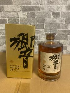 SUNTORY WHISKY HIBIKI サントリー ウイスキー 響 17年ゴールド　箱あり 