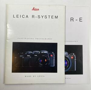  Leica R system catalog 51 page, Leica R-E catalog 2 page 