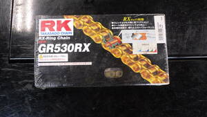  три . авто 1000 иен прямые продажи RK GS530RX золотая цепь новый товар не использовался ( осмотр CB400F 400Four Hawk GS400 подлинная вещь 