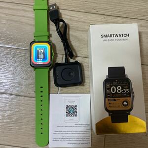  smart watch electrification has confirmed green junk treatment Japanese instructions attaching 