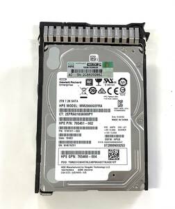 S6060436 HP SATA 2TB 2.5インチ HDD 1点【中古動作品】