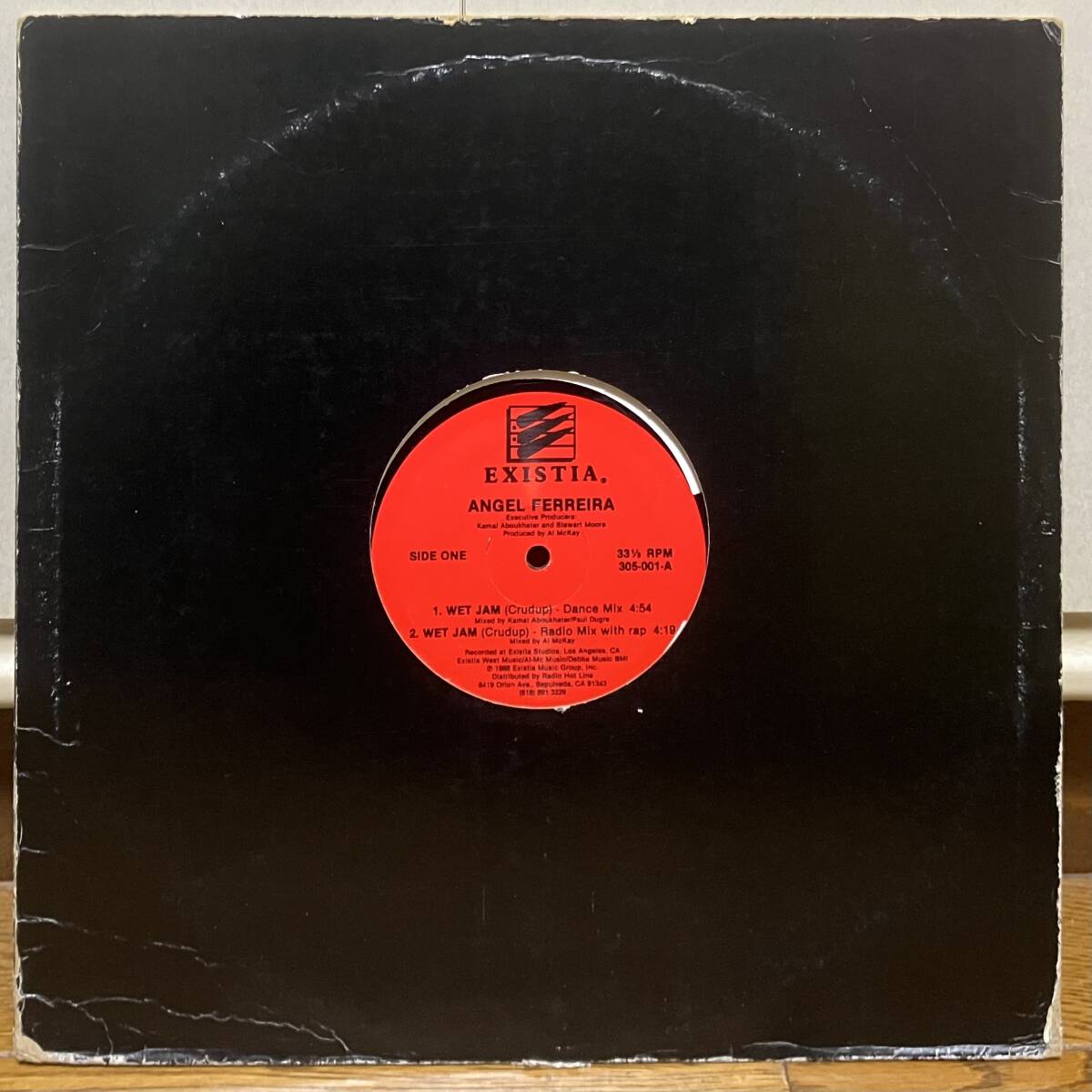 12inch レア 80's エレクトロファンク ◆ Angel Ferreir