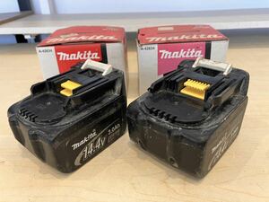 wa◇ 123 makita マキタ 14.4V 3.0Ah LITHIUM-ION BL1430 リチウムイオンバッテリー 電動工具 中古品 