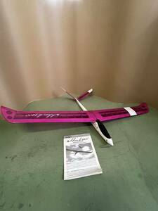 *S260*805 final product Hawk 1400EP glider radio controlled airplane aircraft instructions attaching total length approximately 78cm