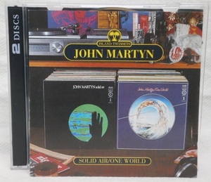 2CD★JOHN MARTYN - SOLID AIR / ONE WORLD★1974年作 & 1977年作★2in1 輸入盤CD★ジョン・マーティン 英国SSW