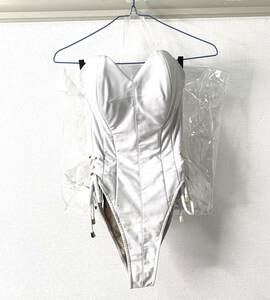 DARM/ marks lieda-m bunny girl suit white 7 number size body suit accessory equipping 01