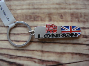 LONDON・ロンドン^,,._キーホルダー付爪切り(ロンドンバス).,,^「未使用品」