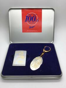 ジッポー　バルガス　100周年記念　バースデー　1000個　限定品　キーホルダー付　1996年製　未使用品