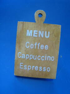 ■喫茶店　カフェ　メニュー　マグネット　クリップ　カプチーノ　エッソプレッソ　 ◆中古◆