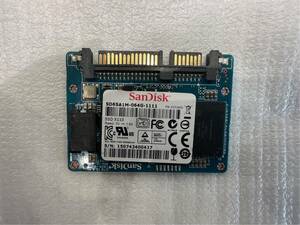 [SanDisk] x110 SD6SA1M-064G встроенный Half Slim SATA 64GB SSD использование 0 час 