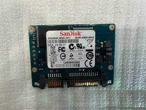 [SanDisk] x110 SDSA5AK-064G встроенный Half Slim SATA 64GB SSD наличие 3
