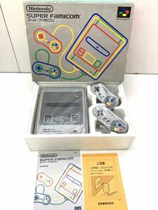 【美品】Nintendo 任天堂 スーパーファミコン SFC スーファミ コントローラー 説明書 ym-5