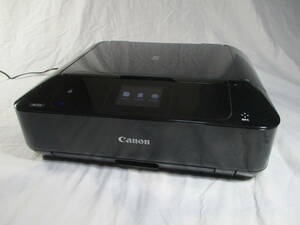  美品/純正インク装着満タン●Canon インクジェット複合プリンター PIXUS MG7530 ブラック●動作確認済