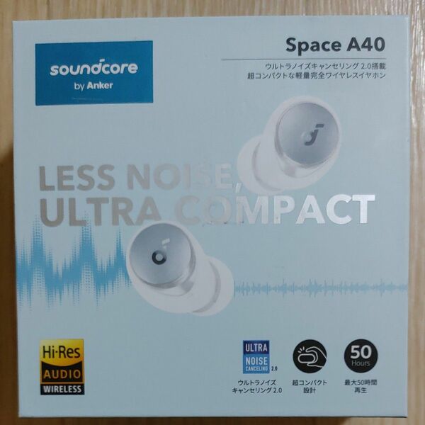 Soundcore Anker ワイヤレスイヤフォン SpaceA40 