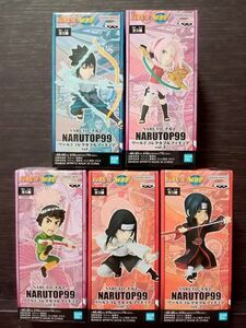 ナルト NARUTOP99 ワールドコレクタブルフィギュア 5種セット