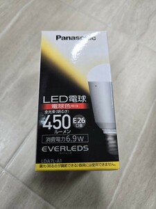 パナソニック 【生産完了品】LED電球 《EVERLEDS エバーレッズ》 30W形相当 電球色相当 全光束450lm E26口金 LDA7L-A1 6個セット