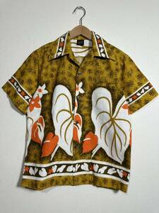 70s vintage Hawaii Holiday aloha shirt ヴィンテージ ハワイアンホリデー アロハシャツ ハワイアンシャツ 古着 コットン 