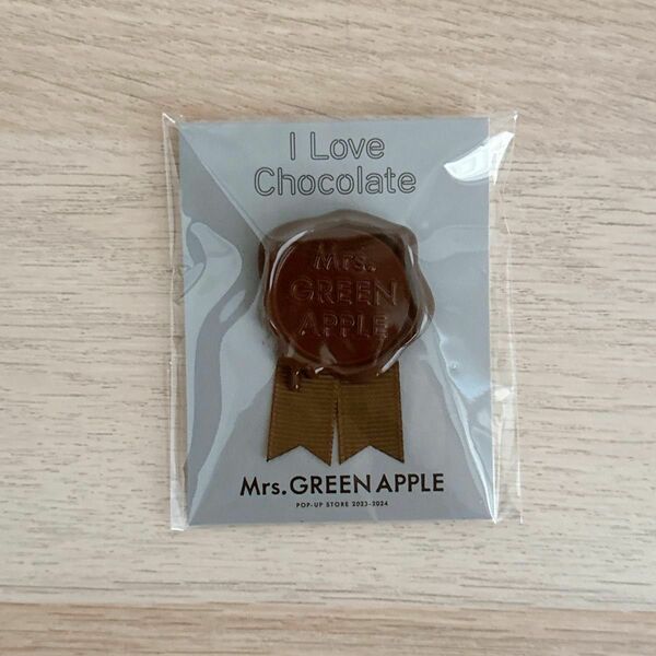 Mrs. GREEN APPLE ミセスグリーンアップル ポップアップストア I Love Chocolate ブローチ グッズ