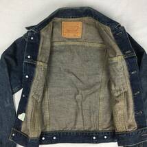 LEVI'S リーバイス 71557-02 3rd BIG'E' 香港製 97年 復刻 ジージャン サイズ34 デニム ジャケット Gジャン_画像7