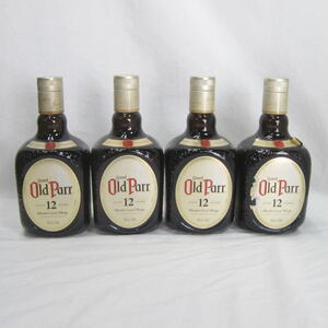 ● オールド パー 12年 40% 750ml 4本 Old Parr スコッチ 未開栓！