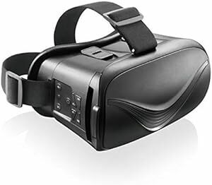 エレコム VRゴーグル VRヘッドセット コントローラー一体型 (Bluetooth対応) 【4.0～6.5インチスマホ対応】 ブ
