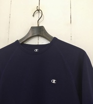 美品☆Champion チャンピオン doubleDRY ダブルドライ クルーネック 半袖Tシャツ M 紫 パープル ポリエステル100% スポーツ_画像3