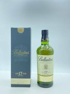 『酒Z6』未開栓　Ballantine's　バランタイン　17年　40％　700ｍｌ　スコッチウィスキー　箱付き　古酒　現状品