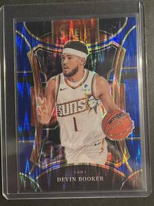 Devin Booker Panini Select Mezzanine Blue Flash Prizm 47/99 NBA カード 2023/24