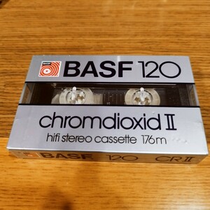 未使用保管品　BASF chromdioxid Ⅱ　120分 カセットテープ CRⅡ　送料一律297円