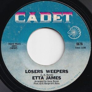Etta James Losers Weepers / Weepers Cadet US 5676 206808 SOUL ソウル レコード 7インチ 45