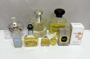 【DK 0605.5-1】香水まとめ BVLGARI ブルガリ SHISEIDO 資生堂 Marielle Angel Heart guerlain ゲラン MARC JACOBS 使用品 中古 現状品