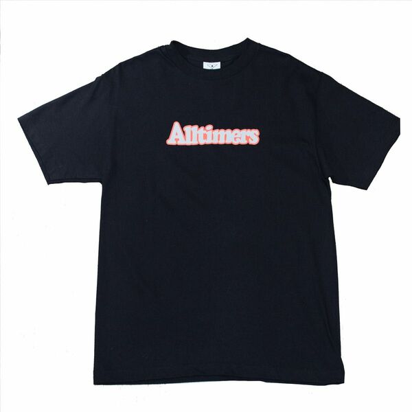 ALLTIMERS オールタイマーズ　スケート　グラフィックプリントTシャツ　 半袖 ブラック　ポーラー　クォータースナックス　