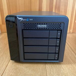 [ secondhand goods ] Promise Pegasus2 M4 4TB(1TBx4) model Thunderbolt correspondence storage F40PR4M02000000