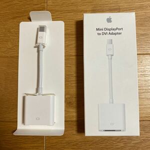 [ б/у товар ] Apple Apple оригинальный Mini DisplayPort DVI адаптер Mini DisplayPort to DVI Adapter MB570Z/B