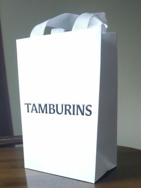 TAMBURINS タンバリンズ 韓国コスメ ショップ袋 ショッパー 紙袋