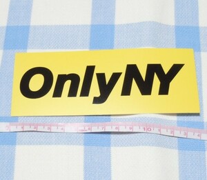 only ny onlyny ステッカー sticker オンリーニューヨーク　シール オンリー ニューヨーク　bbbd