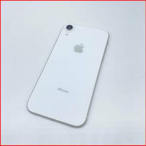 即配【美品】docomo◯ Apple iPhone XR 64GB A2106 MT032J/A ホワイト 動作確認済 送料無料