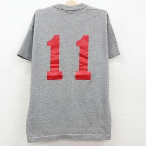 古着 ラッセル 半袖 ビンテージ Tシャツ キッズ ボーイズ 子供服 00s OC クルーネック グレー 霜降り 23may18 2OF