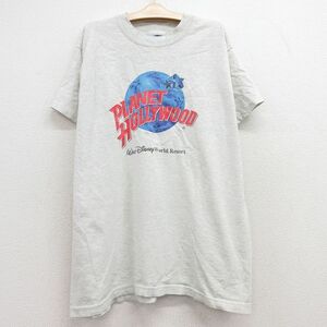 古着 フルーツオブザルーム 半袖 ビンテージ Tシャツ キッズ ボーイズ 子供服 90s プラネットハリウッド ディズニーワールドリゾート 2OF