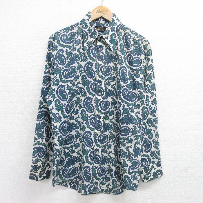 うどん様専用 90s ヴィンテージ 総柄 花柄 ペイズリー 幾何学 シャツ うどん様専用 90s ヴィンテージ 総柄 花柄 ペイズリー 幾何学 シャツ