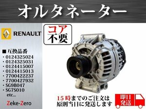 [ core не требуется ] Renault Kangoo 1.6L генератор переменного тока 0124325024 0124325031 0124325185 0124415007 0124415013 0124415014