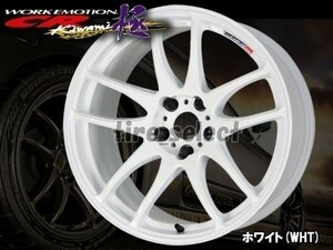 1本価格 要納期確認 WORK EMOTION CR kiwami 19x10.5J WHT□送料込2本は76400円/4本は152800円 ワーク エモーション CR極 5 【wecrkw】