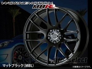 1本価格 要納期確認円 WORK EMOTION M8R 18x7.5J MBL マットブラック□送料込2本は68800円/4本は137600円 ワーク エモーション 5【wem8r】