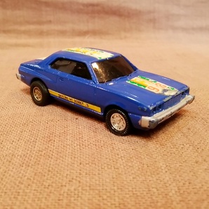 昭和 レトロ 当時物 バンダイ 日本製 DAPPER ダッパー NO.6 日産 スカイライン HT 2000GT-ES ダイキャスト ミニカー プルバックカー 動作OK