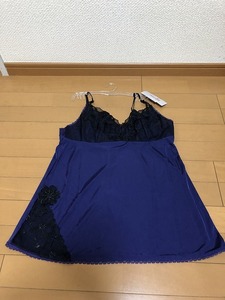  new goods Triumph[to Lynn p] high class . camisole *9350 jpy -2480 jpy prompt decision *LL size * purple color × black color, premium red label, slip, postage 140 jpy ~