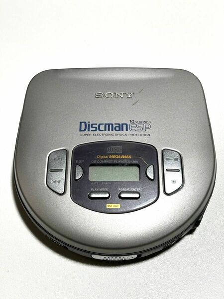 SONY Discman CDプレーヤー D-365 ジャンク品