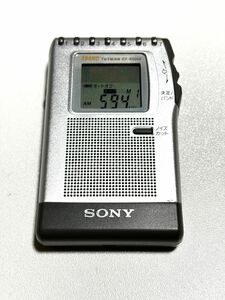 SONY ポケットラジオ ICF-R500V 動作品 