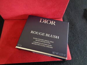 *100 jpy ~[ ultimate beautiful goods ]DIOR Dior s gold rouge brush #212chuchu tent graphic cheeks color brush unused box attaching *M-95