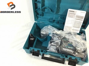 ☆未使用品☆makita マキタ 40Vmax 100mm 充電式ディスクグラインダー GA017GRMX バッテリ2個(4.0Ah) 充電器 ケース付 コードレス 91867