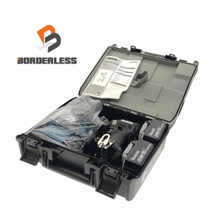 ☆極美品☆ makita マキタ 18V 充電式インパクトドライバ TD173DRGXB 黒/ブラック バッテリー2個(18V 6.0Ah) 充電器+ケース 91127